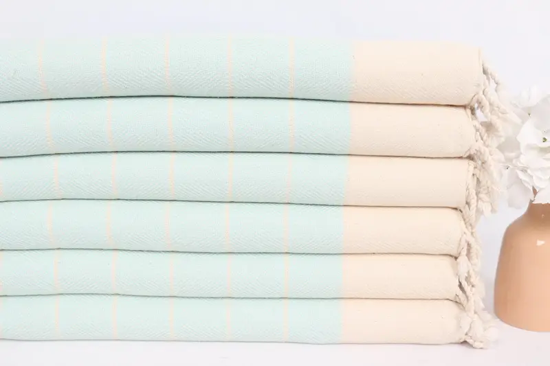 Spa Towel, Summer Towel, Wedding Shower Gift, Small Bath Towels, Wedding Gift, Bridal Shower Favors, 36x16 Cotton Striped Towel, Turkish Tea Towel - 3