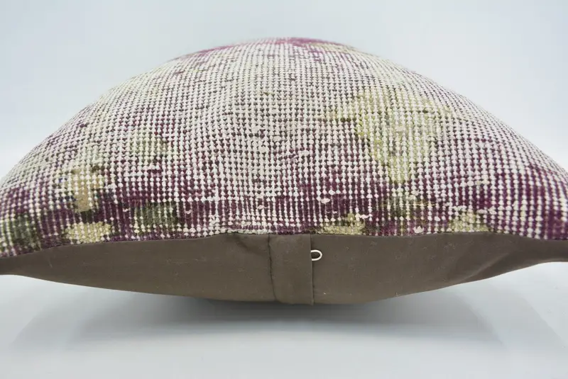 16x24 Purple Pillow Cover, Pillow for Sofa, Art Deco Pillow, Car Pillow Case, Ethnical Kilim Rug Pillow, Cushion Cover, Vintage Kilim Pillow - 5