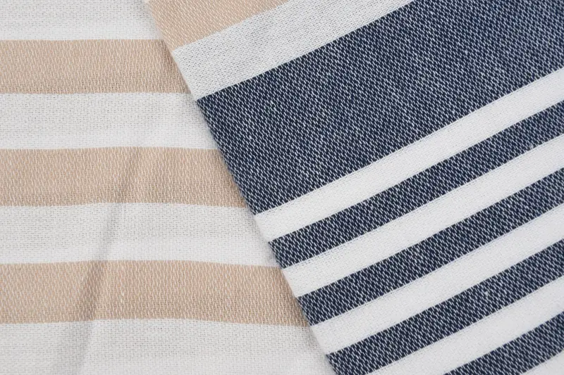 Personalized Bridesmaid Gift, 68x36 Cotton Striped Towel, Gift For Him, Customized Towels, Lightweight towel, Fringed Turkish towel for poolside - 5