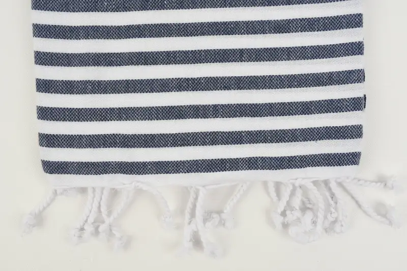 Personalized Bridesmaid Gift, 68x36 Cotton Striped Towel, Gift For Him, Customized Towels, Lightweight towel, Fringed Turkish towel for poolside - 3