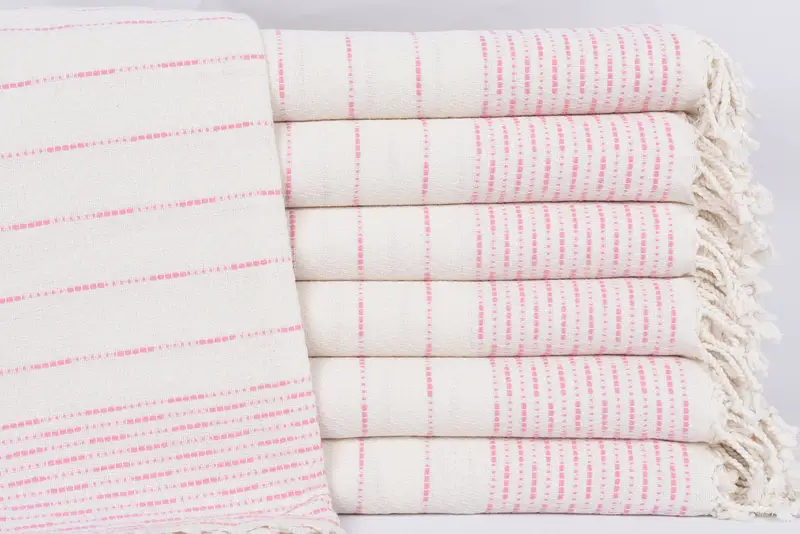 Organic Cotton Towel, Wedding Gift, Bachelorette Party Gifts Bridesmaids, Quick-dry peshtemal, Bride Gift, 70x38 Cotton Striped Design Towel