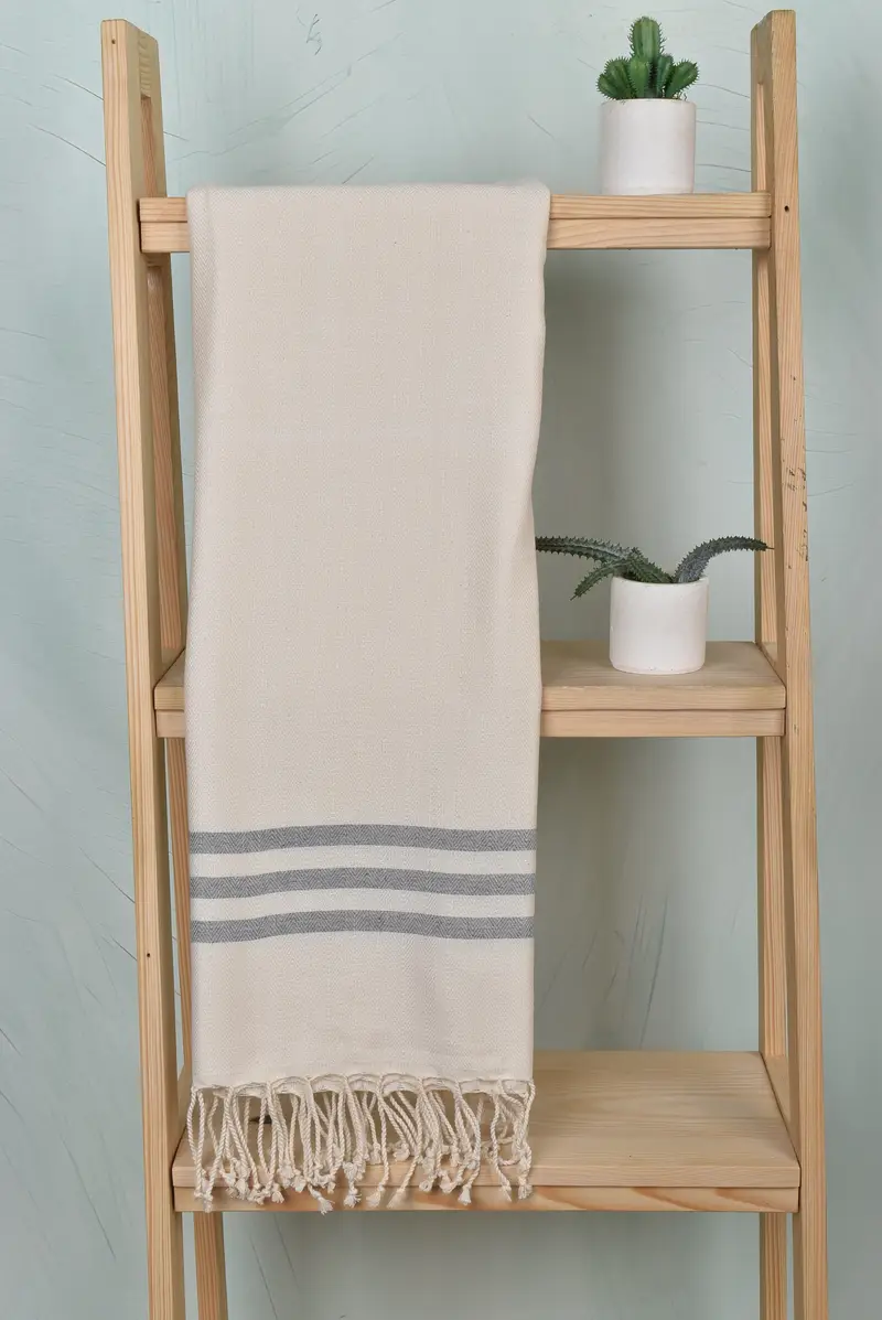Custom Gifts, Spa Gift Towel, Summer Towel, 70x40 Cotton Striped Towel, Large Turkish Towel, Bachelorette Party Favors, Bridesmaid Gift Towel - 8