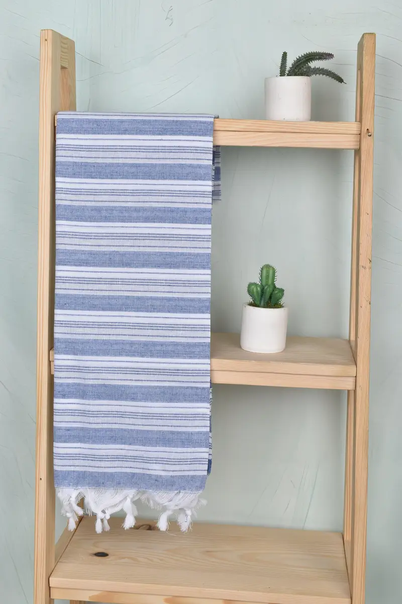 Turkish Bath Towel Set, Bachelor Bachelorette Party Favors, 70x40 Cotton Striped Towel, Gift For Him, Home Gift, Custom Towel, Beach Towel Monogram - 8