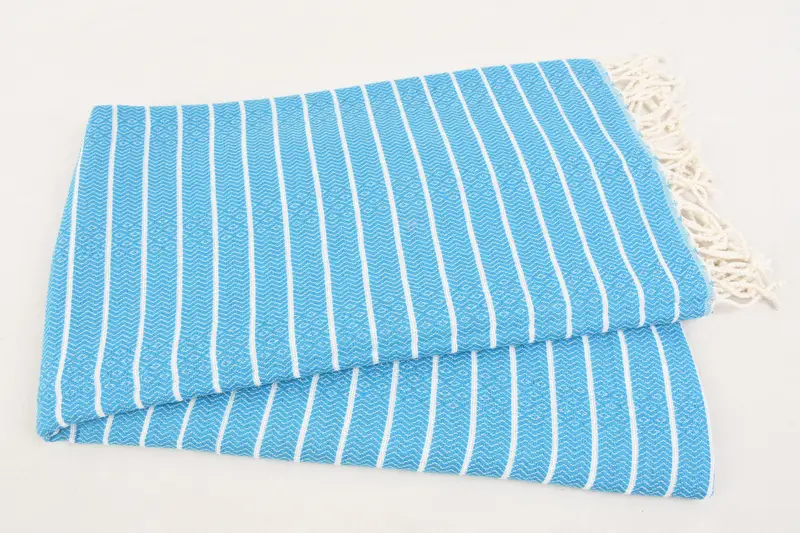 Sand-free towel, Gift For The Home Decor, Bath towel, Custom Beach Towel, Bridemaids Beach Towel, 70x40 Cotton Striped Towel, Bachelor Party Gifts - 6