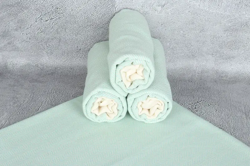 Bachelor Gift, Peshtemal beach towel with unique design, Wedding Gift, Monogram Turkish Towel, 70x36 Cotton Zig zag Towel, Monogrammed Beach Towel - 7