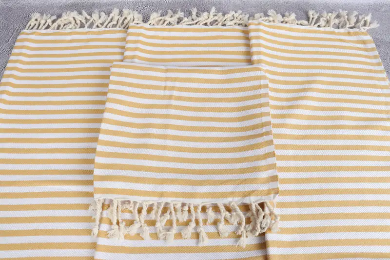 40x18 Cotton Striped Towel, Kitchen Towel, Hand Size Towels, Guest Towel, Personalized Home Gift Wedding, Personalized Hand Towel, Custom Hand Towel - 4