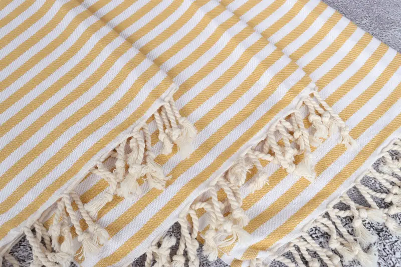 40x18 Cotton Striped Towel, Kitchen Towel, Hand Size Towels, Guest Towel, Personalized Home Gift Wedding, Personalized Hand Towel, Custom Hand Towel - 5