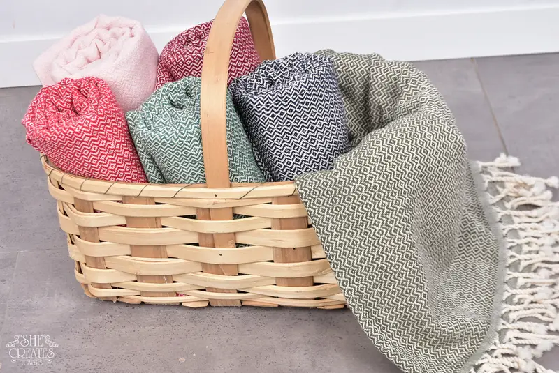 Turkish Towel Bulk, Bath towel, Bachelor Party Favors, Scarf Towel, Bachelor Bachelorette Party Favors, 70x40 Cotton Diamond Towel, Absorbent towel - 7