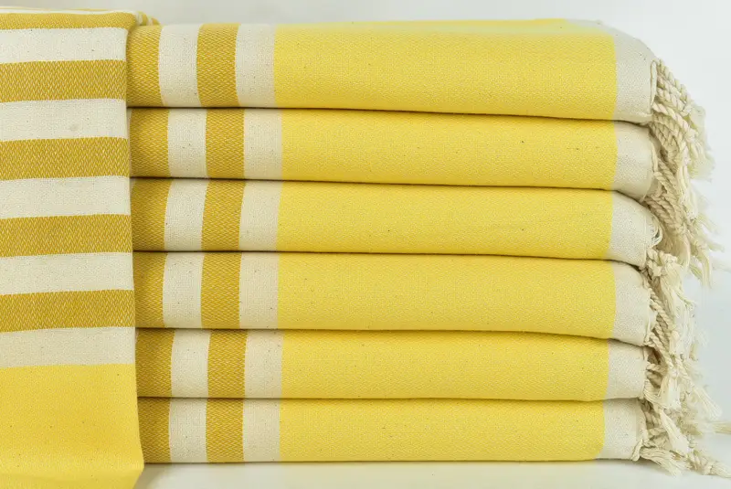 Turkish Towel USA, 70x40 Cotton Striped Towel, Pool Towels, Valentines Day Gift Idea, Gift For Wedding Day, Quick-dry towel, Personalized Towel - 1
