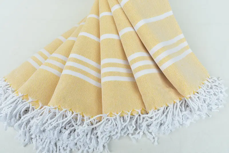 Bridesmaid Towel, Bachelorette Party Gifts Bridesmaids, 70x40 Cotton Striped Towel, Best Beach Towel, Bridal Shower Favors, Valentines Day Gift Idea - 4
