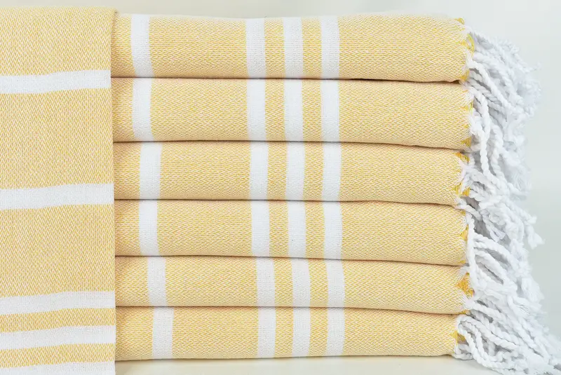 Bridesmaid Towel, Bachelorette Party Gifts Bridesmaids, 70x40 Cotton Striped Towel, Best Beach Towel, Bridal Shower Favors, Valentines Day Gift Idea - 1