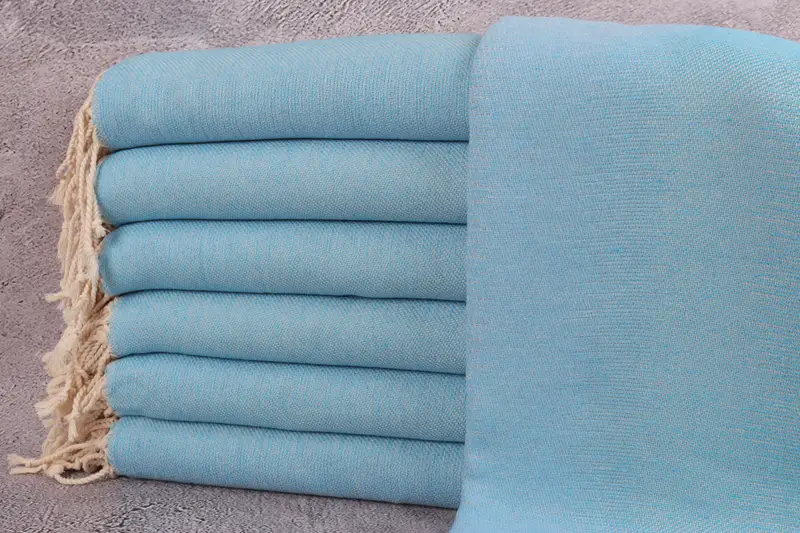 Hammam Towel USA, 70x40 Cotton Flat Towel, Bridal Party Gifts, Custom Gift, Quick-Dry Beach Towel, Bath towel, Eco-Friendly Turkish Towel - 1