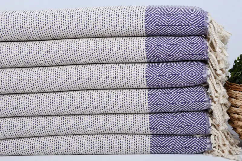 Erkek arkadaş için hediye, 36x18 pamuklu elmas havlu, monogram el havlu, Türk havlu el havlu, evlilik yıldönümü hediyesi, kişiselleştirilmiş hediye - 2