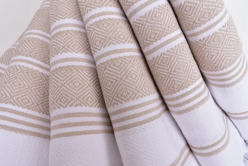 40x18 Cotton Diamond Towel, Kitchen Towel, Monogram Kitchen Towel, Personalized Home Gift Wedding, Personalized Turkish Towel, Custom Hand Towel - 5
