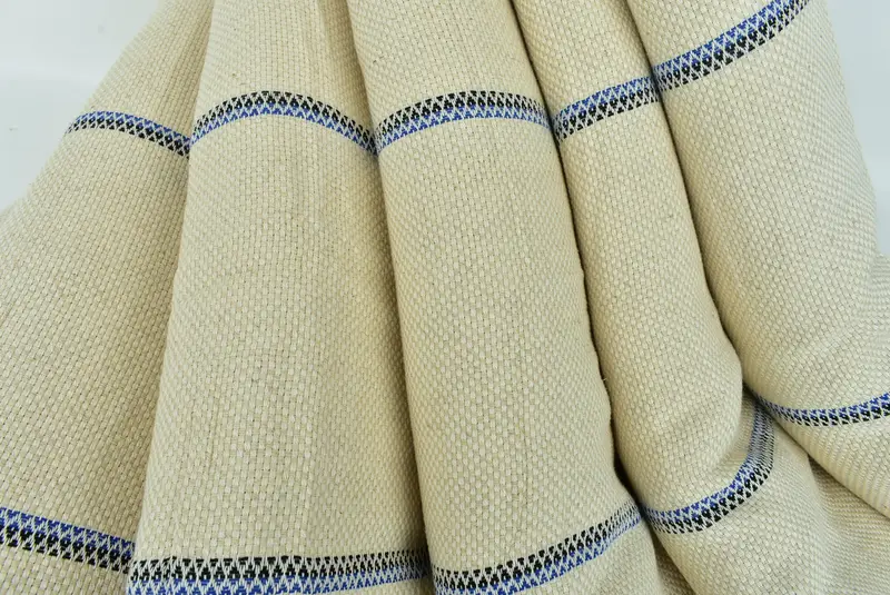 104x96 Cotton Striped Towel, Decorative Blanket, Bridal Shower Gift, Home Gift, Aesthetic Blanket, Turkish Towel Beach Blanket, Woven Throw Blanket - 5