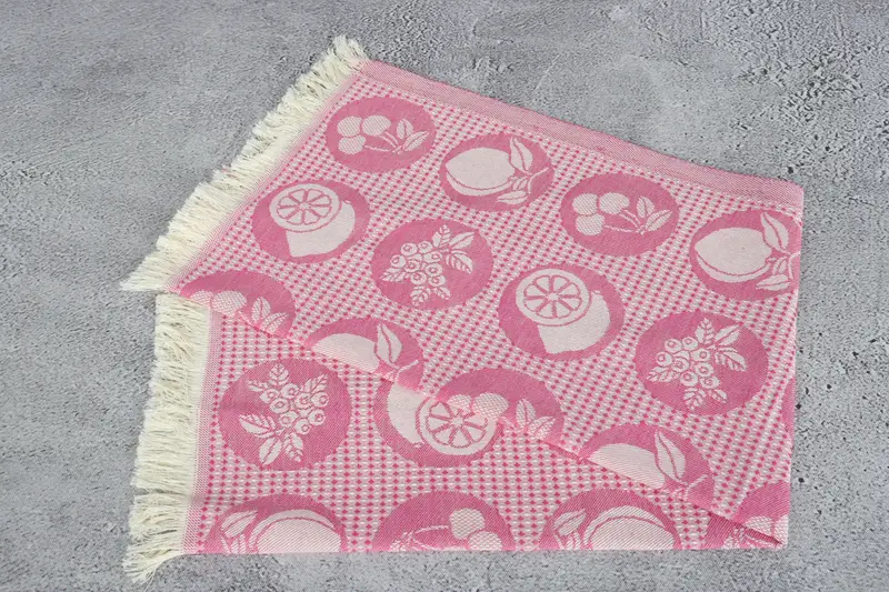Kitchen Towel, Bridesmaid Gifts, Custom Hand Towel, Monogram Turkish Bath Towel, 28x20 Cotton Fruits Patterned Towel, Personalized Gift For Her - 7