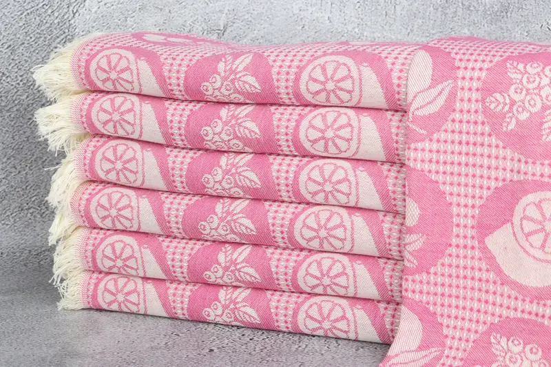 Kitchen Towel, Bridesmaid Gifts, Custom Hand Towel, Monogram Turkish Bath Towel, 28x20 Cotton Fruits Patterned Towel, Personalized Gift For Her - 2