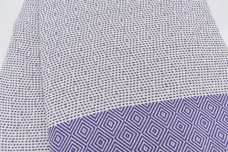 Organic Throw, Customized Turkish Blanket, Bridal Shower Favors, Woven Throw Blanket, 104x80 Cotton Diamond Towel, Personalized Gifts, Throw Blanket - 4