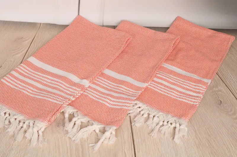 Turkish Tea Towel, Personalized Kitchen Towel, Best Friend Wedding Gift, 40x18 Cotton Striped Towel, Spa Towel, Personalized Gift, Gift For Coworker - 6