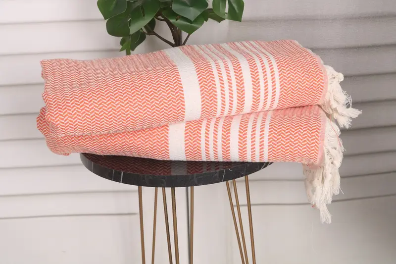 Turkish Tea Towel, Personalized Kitchen Towel, Best Friend Wedding Gift, 40x18 Cotton Striped Towel, Spa Towel, Personalized Gift, Gift For Coworker - 3