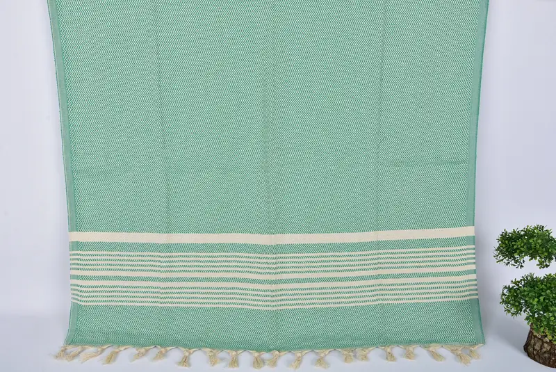 Bridal Shower Gifts, 70x40 Cotton Striped Towel, Best Friend Gift, Large Turkish Towel, Girls Weekend Getaways Gifts, Bachelorette Party Gifts - 7