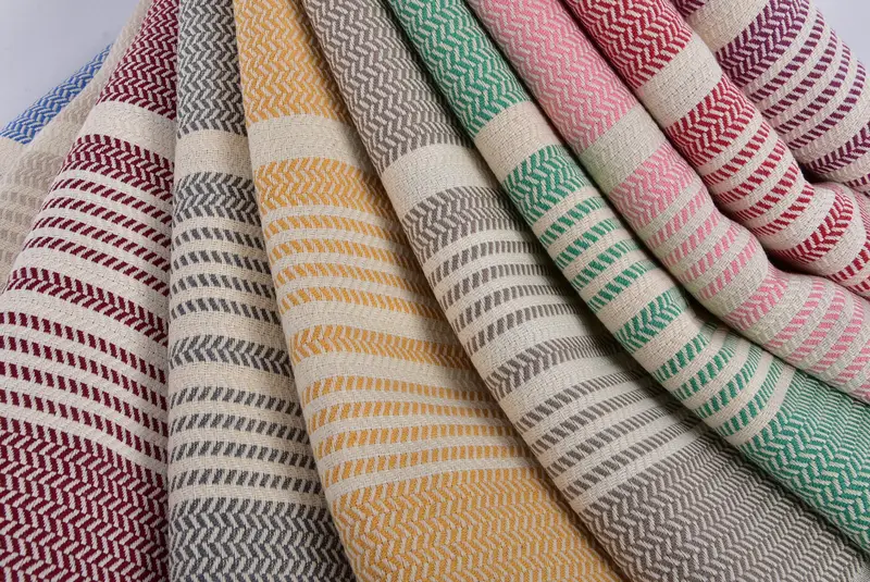 Bridal Shower Gifts, 70x40 Cotton Striped Towel, Best Friend Gift, Large Turkish Towel, Girls Weekend Getaways Gifts, Bachelorette Party Gifts - 5