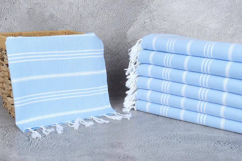 Personalized Bridesmaid Gift, Custom Hand Towel, Gifts For Him, Bathroom Towels, 40x24 Cotton Striped Towel, Towel With Name, Monogram Hand Towel - 3