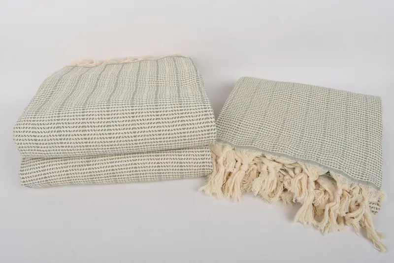 Gift For The Home Decor, Throw Blanket Couch, Gift For Boyfriend, Custom Wedding Gifts, 92x76 Cotton Geometric Towel, Bridesmaid Gifts - 7