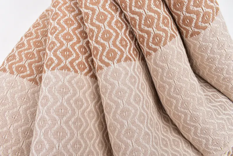 Monogram Towels, 70x40 Cotton Striped Towel, Home Gift, Bachelorette Party Favors, Turkish beach towel, Wedding Hand Made Gift, Luxury towel - 5