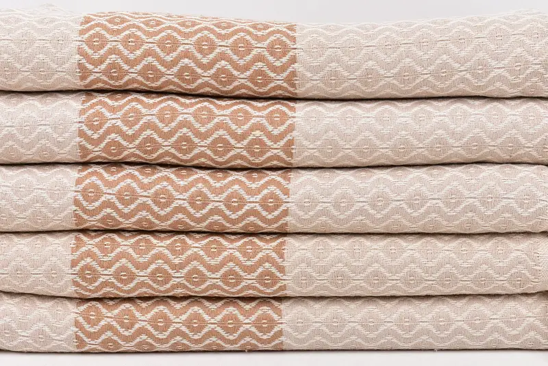 Monogram Towels, 70x40 Cotton Striped Towel, Home Gift, Bachelorette Party Favors, Turkish beach towel, Wedding Hand Made Gift, Luxury towel - 2