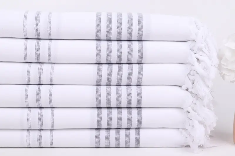 Bachelor Towel, Bachelorette Gifts, Wedding Towel, Bachelorette Party Favors, 70x40 Cotton Striped Towel, Gift For Best Friend, Custom Wedding Gifts - 3