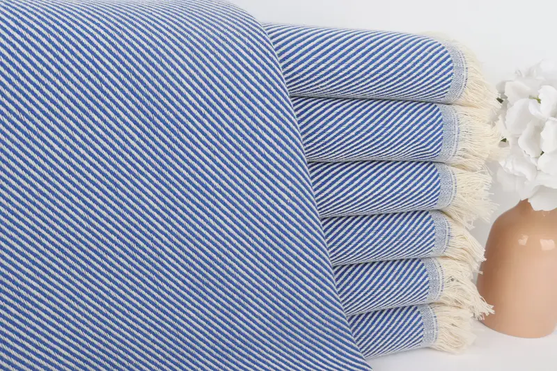 Beach Wedding Favor, 70x36 Cotton Striped Towel, Custom Towel Beach, Personalized Gift, Absorbent towel, Hammam towel, Valentines Gift - 1