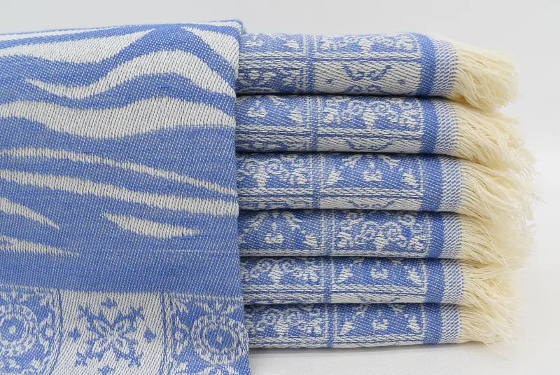 28x20 Cotton Striped Towel, Family Gift, Gym Towel, Organic Towel, Personalized Gift, Turkish Hand Towel, Gift For Her, Monogram Kitchen Towel - 1