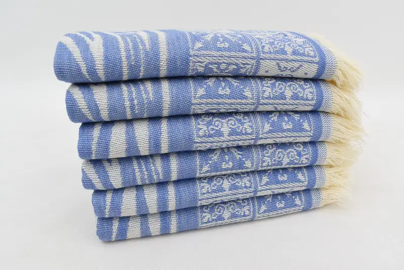 28x20 Cotton Striped Towel, Family Gift, Gym Towel, Organic Towel, Personalized Gift, Turkish Hand Towel, Gift For Her, Monogram Kitchen Towel - 3