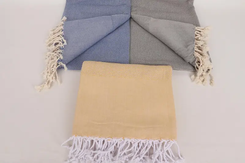 Monogram Beach Towel, Spa Towel, 70x40 Cotton Geometric Towel, Unique Wedding Gift, Custom Wedding Gifts, Gift For Best Friend, Turkish beach towel - 4
