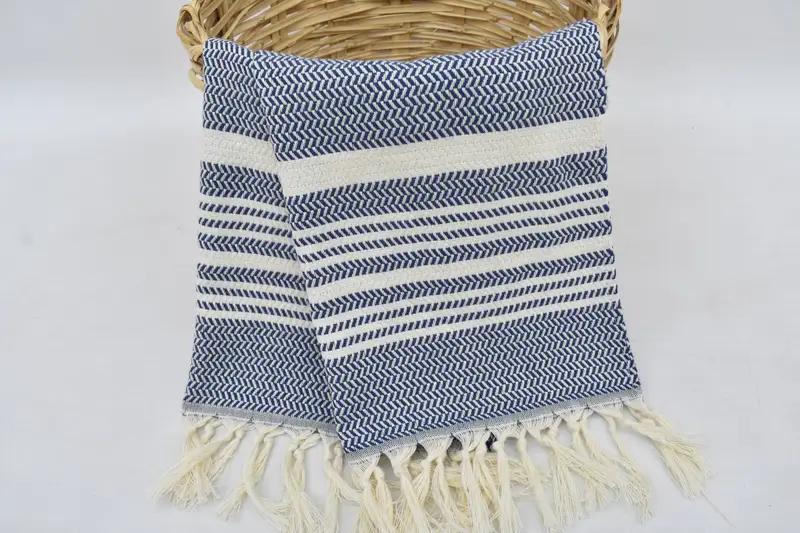 Wedding Gift, Customized Turkish Towel, 40x18 Cotton Striped Towel, Bridal Shower Gift, Monogrammed Hand Towel, Monogram Kitchen Towel, Gift Towel - 8