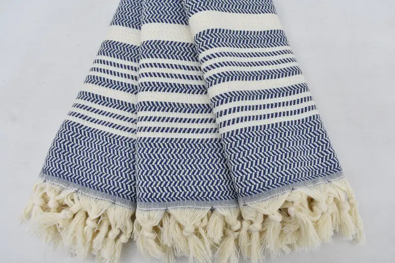 Wedding Gift, Customized Turkish Towel, 40x18 Cotton Striped Towel, Bridal Shower Gift, Monogrammed Hand Towel, Monogram Kitchen Towel, Gift Towel - 5
