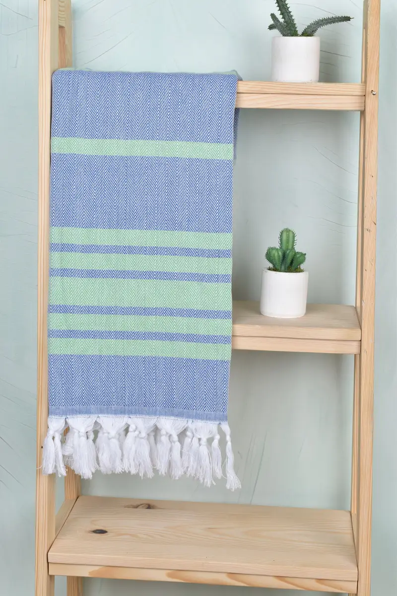 Bachelorette Beach Towel, 68x36 Cotton Chevron Towel, Beach towel, Custom Gift, Summer Gift Ideas, Personalized Gift For Him, Quick-dry peshtemal - 8
