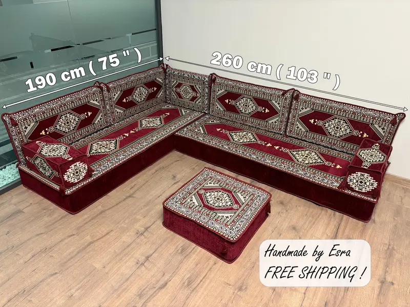 Kırmızı & Siyah Güneybatı Osmanlı Takımı, Kilimden Esinlenen Modüler Oturma Grubu