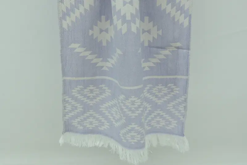 Turkish Tea Towel, Spa Towel, 40x20 Cotton Kilim Towel, Monogram Hand Towel, Gift For Her, Wedding Anniversary Gift, Small Bath Towels, Gift For Mom - 6