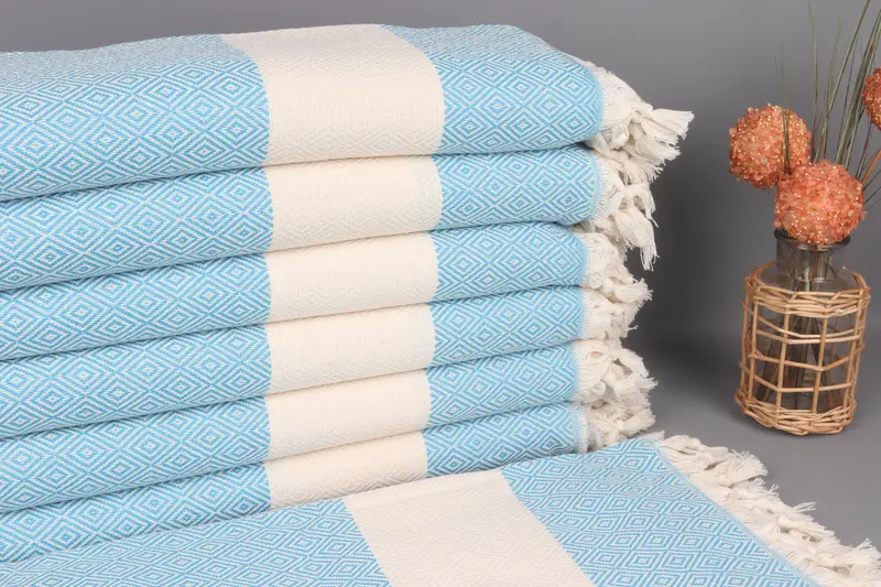 Personalized Gift For Him, Turkish hand towel, Kids Beach Towel, Bachelorette Gifts, Large Turkish Towel, 70x40 Cotton Diamond Towel, Spa Towel - 1