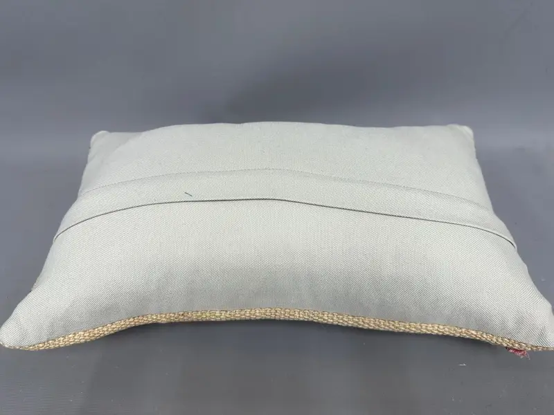 Kilim Cushion Sham, 12x20 Beige Pillow Sham, Pillow Case, Pillow for Sofa, Hippie Throw Pillow Case, Ethnical Kilim Rug Pillow - 7