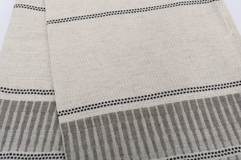 Beach Wedding Favor, Gift For Wedding Day, Small Bath Towels, Wedding Shower Gift, Monogrammed Hand Towel, Wedding Favors, 40x20 Linen Striped Towel - 4