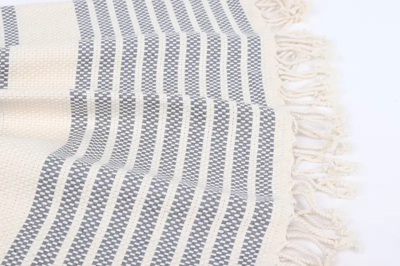Personalized Beach Towel, Personalized Turkish Towel, Girls Weekend Favors, Custom Gift, Mother Of The Groom Gift, 70x40 Cotton Striped Towel - 8