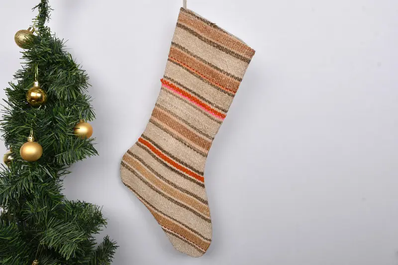 Christmas Ornaments Pattern, 7 Inch Wide Custom Family Stocking