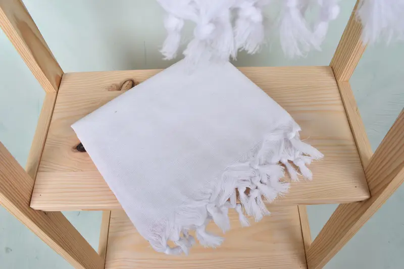 70x40 Baumwollstreifenhandtuch, weiches Handtuch, Monogramm -Strandtuch, Brautdusche Gunst, Bachelorette -Partygeschenke, Hammam -Handtuch, Strandtuchmasse - 5