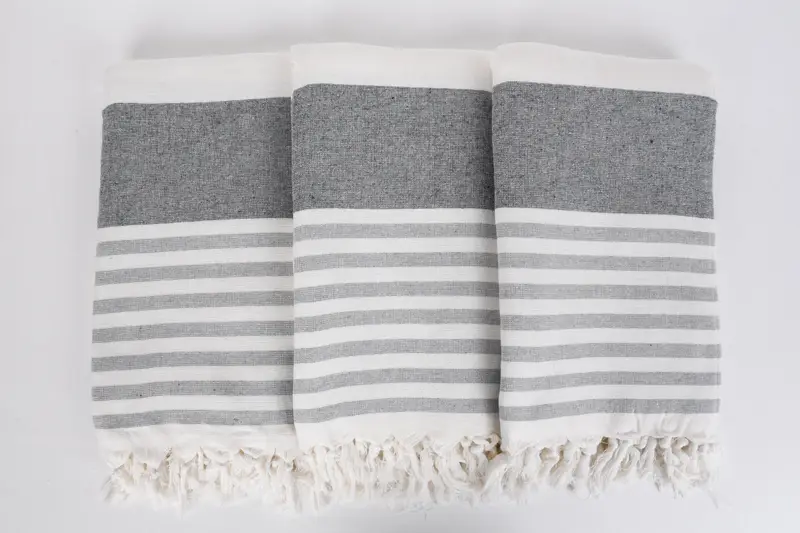 Sand-resistant towel, Bath towel, Bachelorette Party Gifts, 68x36 Cotton Striped Terry Towel, Girls Weekend Getaways Gifts, Maid Of Honor Gift - 7