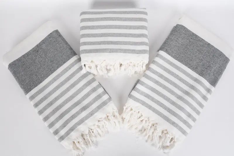 Sand-resistant towel, Bath towel, Bachelorette Party Gifts, 68x36 Cotton Striped Terry Towel, Girls Weekend Getaways Gifts, Maid Of Honor Gift - 6