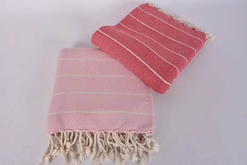 Personalized Towel, Monogrammed Beach Towel, Peshtemal Towel, Halloween Bachelorette Party Favors, 70x40 Cotton Herringbone Towel, Gift For Bride - 5