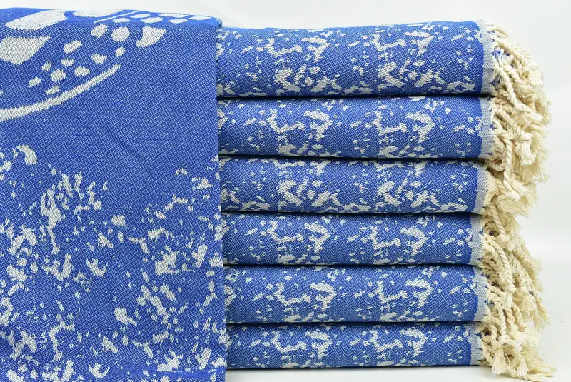 Personalized Towel, Miami Bachelorette Party Favors, Welcome Wedding Gift, Quick-dry towel, 70x40 Cotton Carretta Patterned Towel, Housewarming Gift - 2